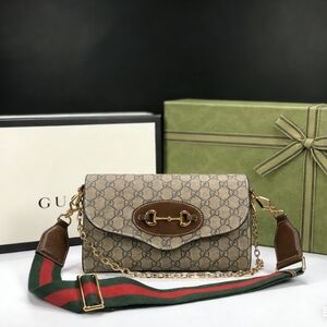 <AUTHENTIC>Gucci Horsebit 1955 Medium Shoulder Bag